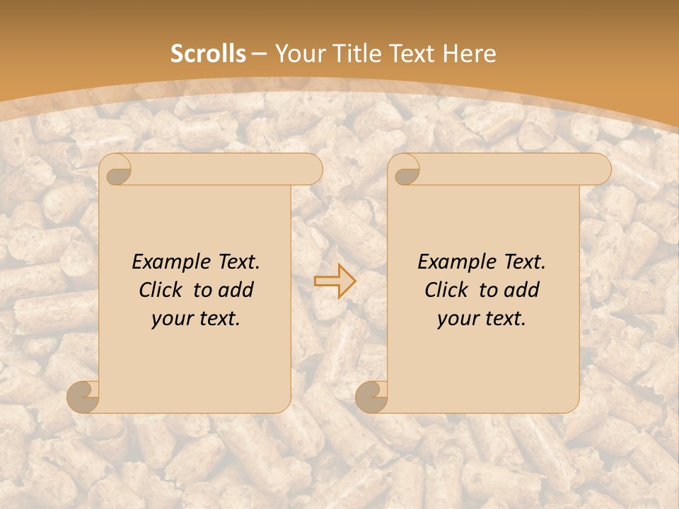 Ash Pelletfuel Heat PowerPoint Template