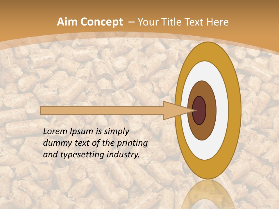 Ash Pelletfuel Heat PowerPoint Template