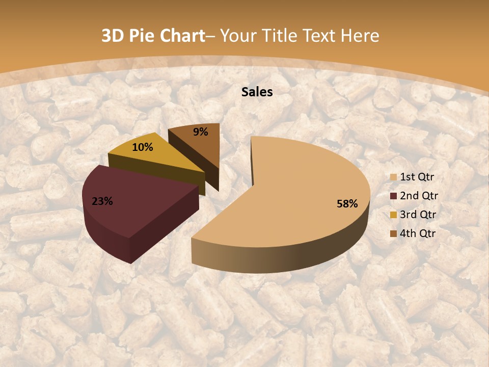 Ash Pelletfuel Heat PowerPoint Template