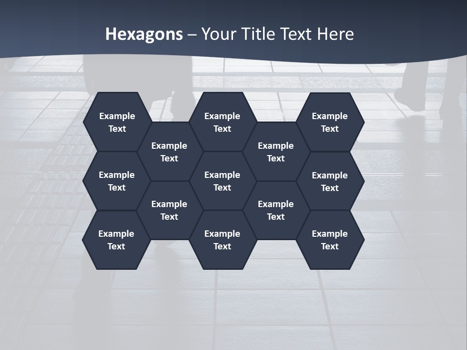 Building Silhouette Construct PowerPoint Template