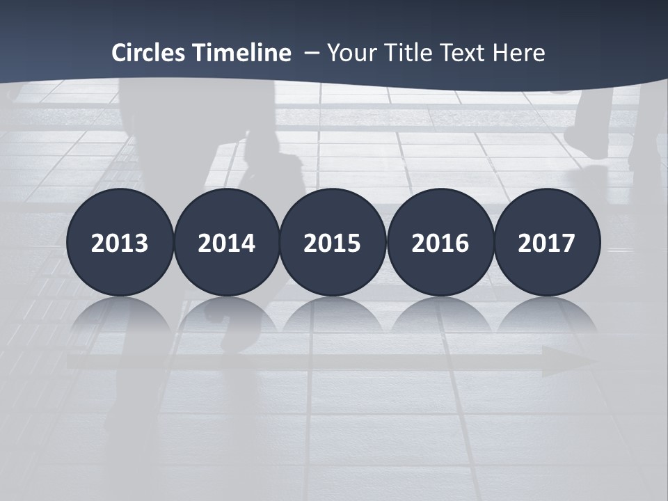 Building Silhouette Construct PowerPoint Template