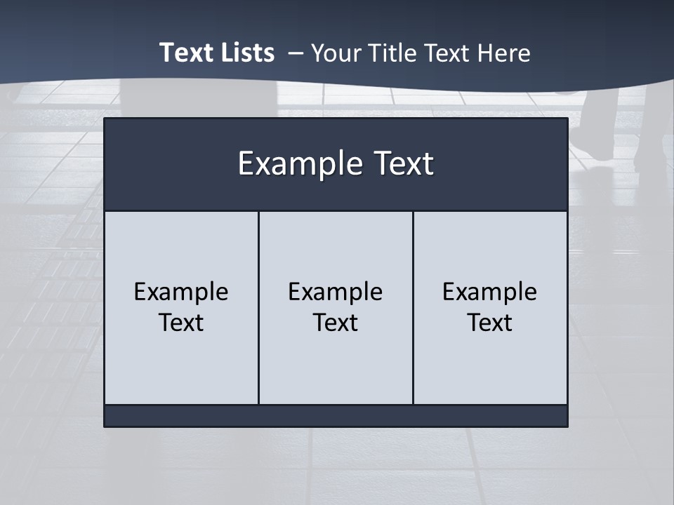 Building Silhouette Construct PowerPoint Template