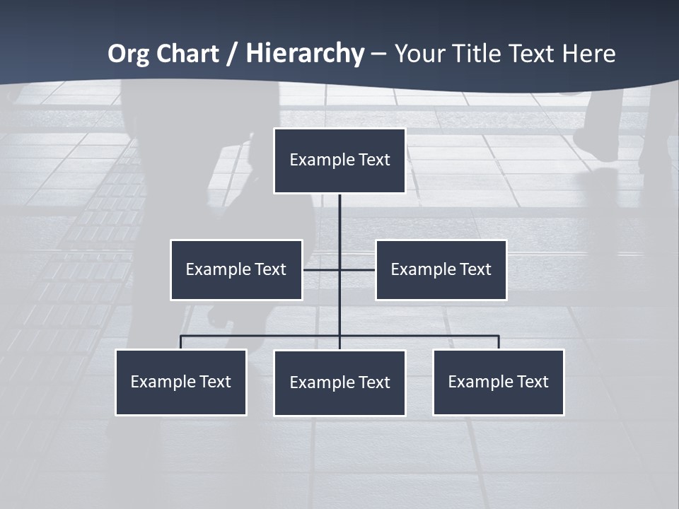 Building Silhouette Construct PowerPoint Template