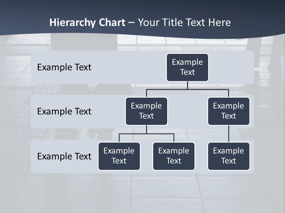 Building Silhouette Construct PowerPoint Template
