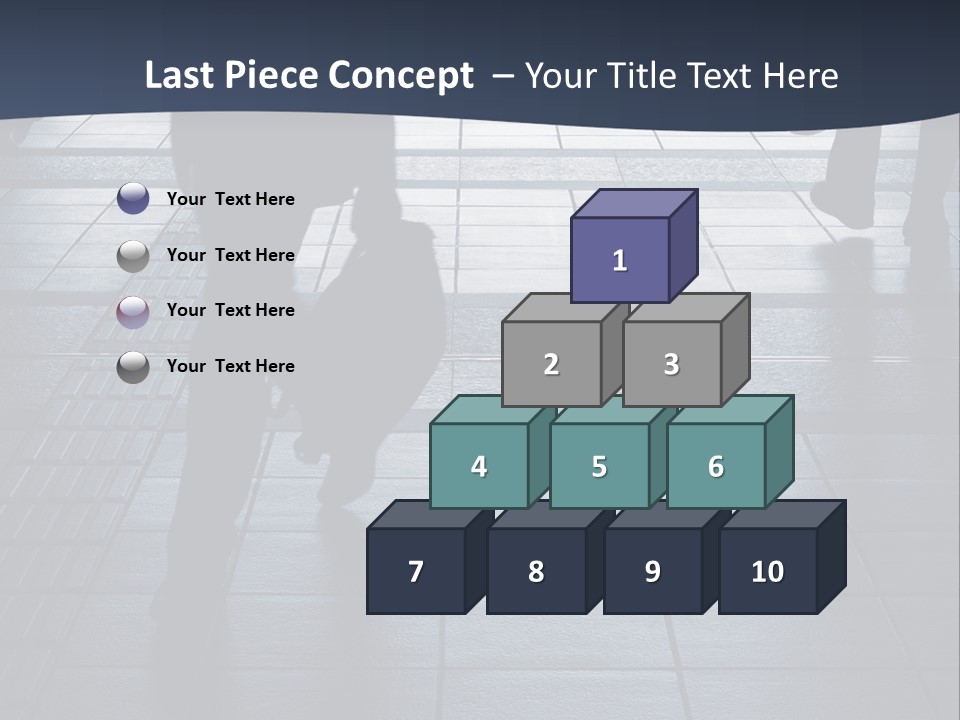 Building Silhouette Construct PowerPoint Template
