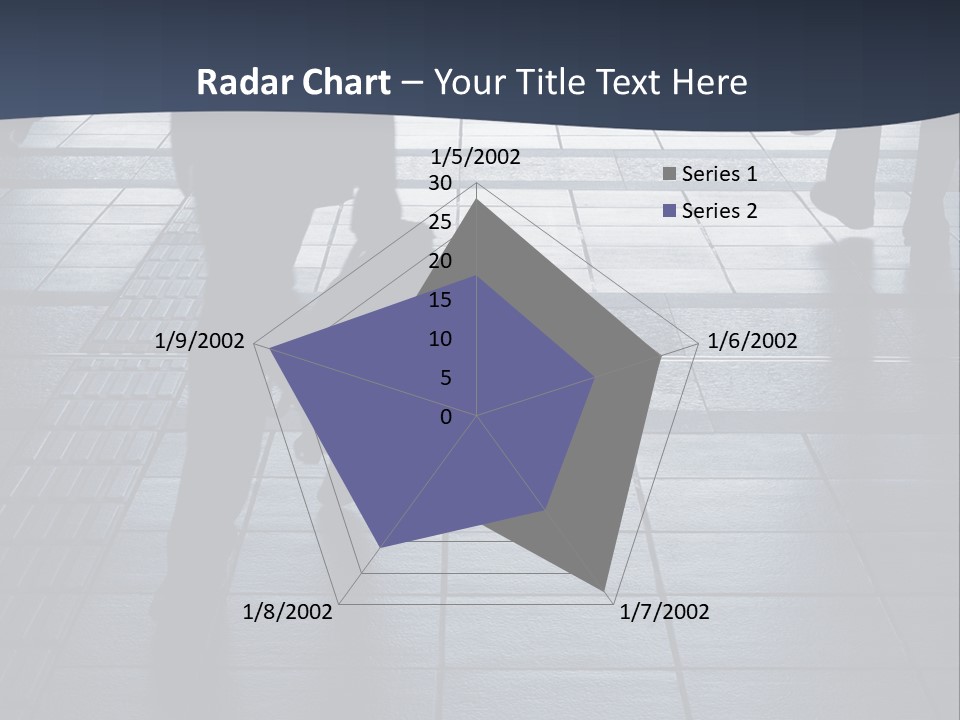 Building Silhouette Construct PowerPoint Template