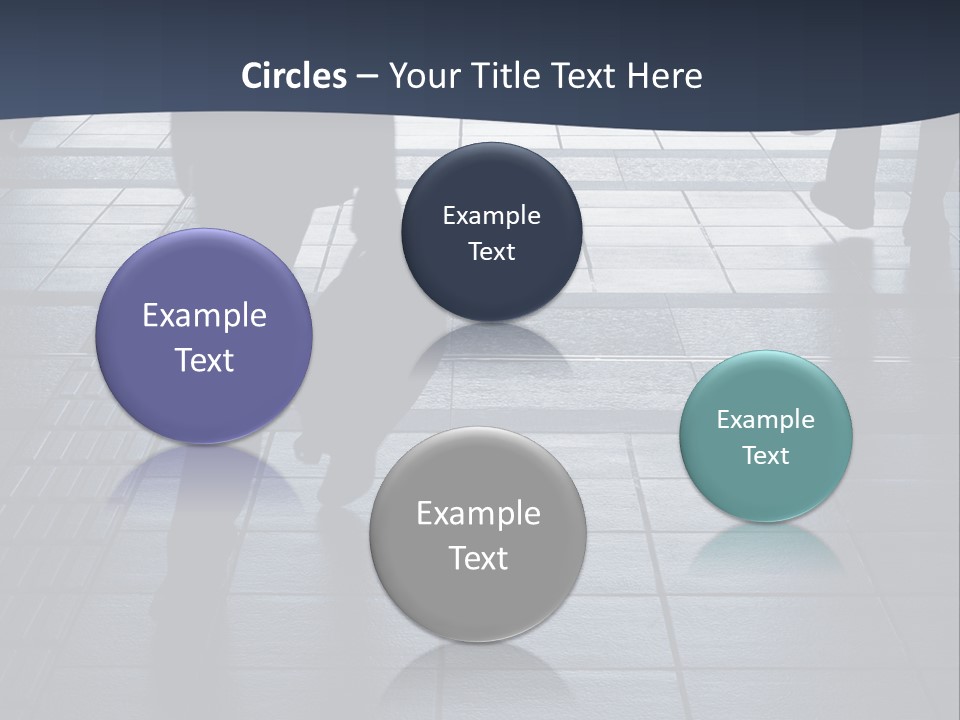 Building Silhouette Construct PowerPoint Template