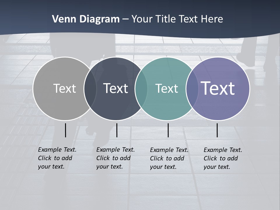 Building Silhouette Construct PowerPoint Template