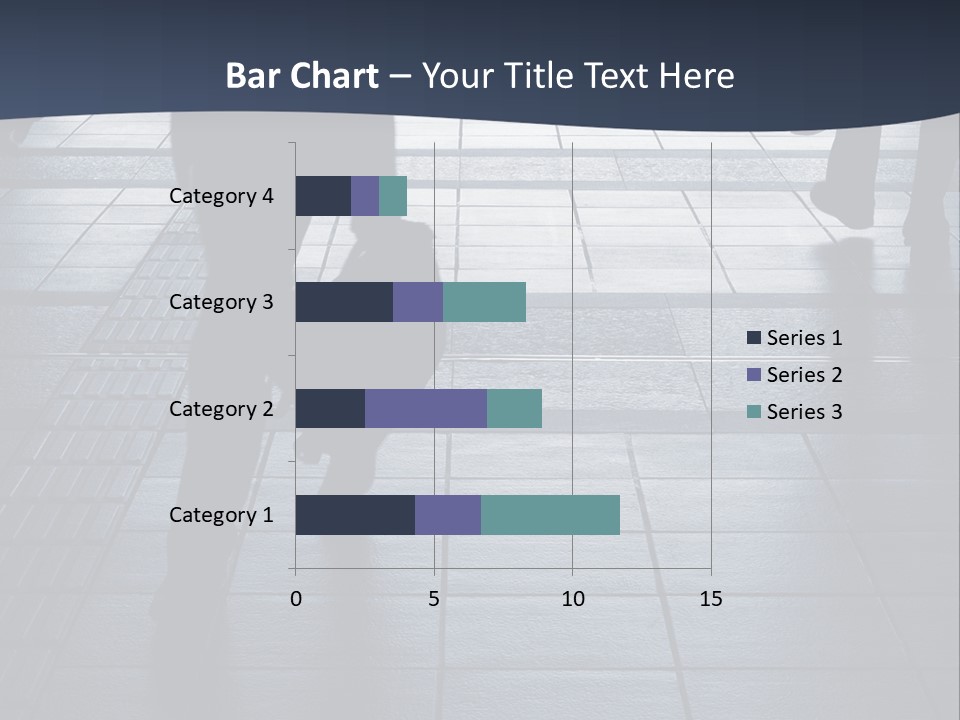 Building Silhouette Construct PowerPoint Template