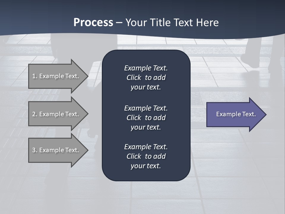 Building Silhouette Construct PowerPoint Template