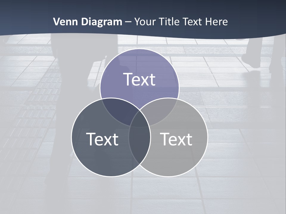 Building Silhouette Construct PowerPoint Template
