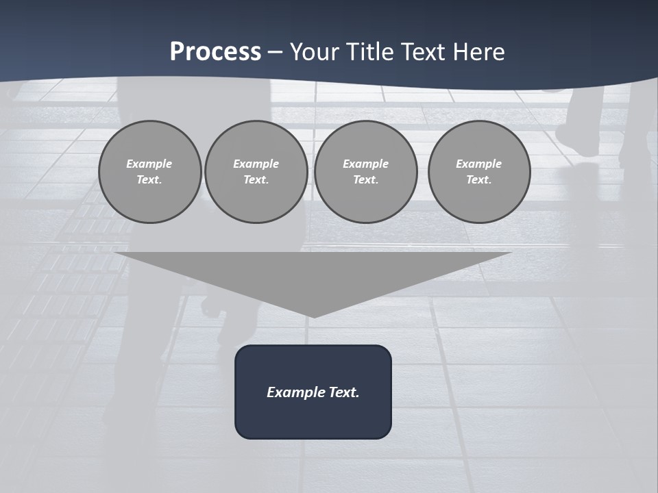 Building Silhouette Construct PowerPoint Template