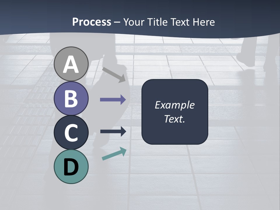 Building Silhouette Construct PowerPoint Template