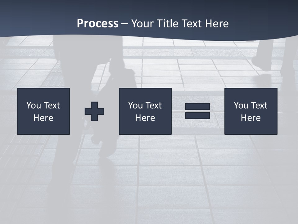Building Silhouette Construct PowerPoint Template