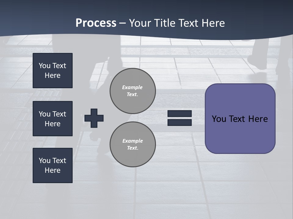Building Silhouette Construct PowerPoint Template