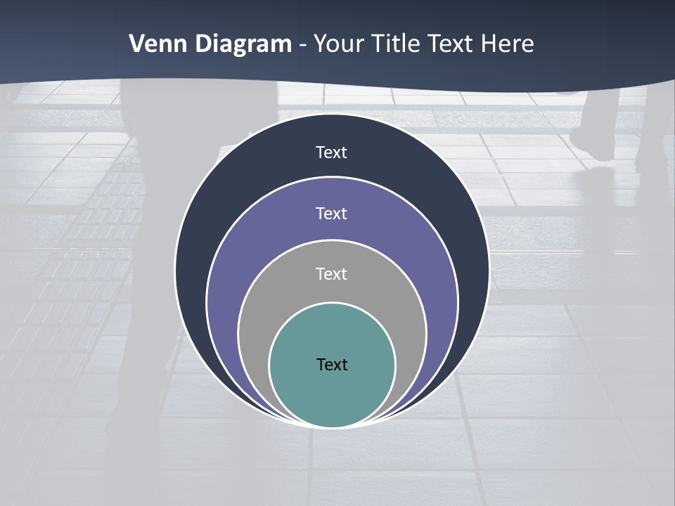 Building Silhouette Construct PowerPoint Template