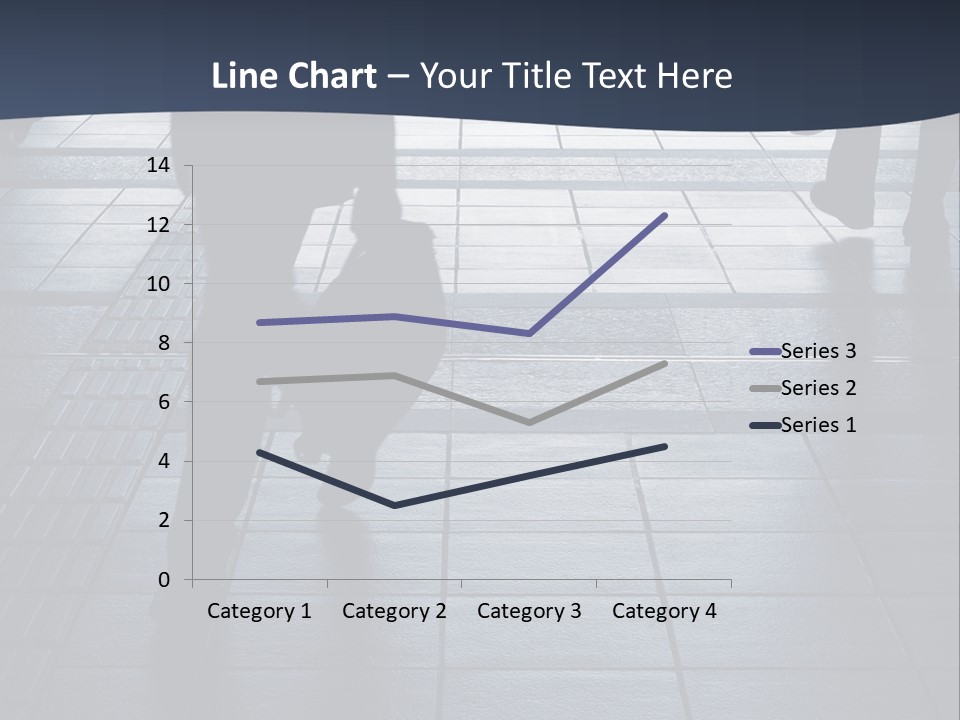 Building Silhouette Construct PowerPoint Template