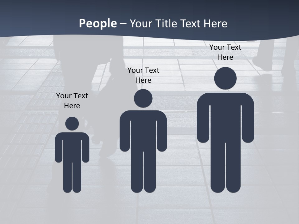 Building Silhouette Construct PowerPoint Template