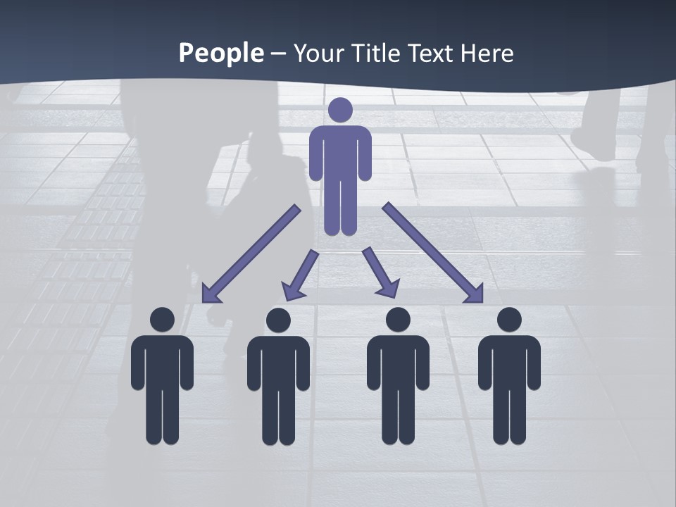 Building Silhouette Construct PowerPoint Template