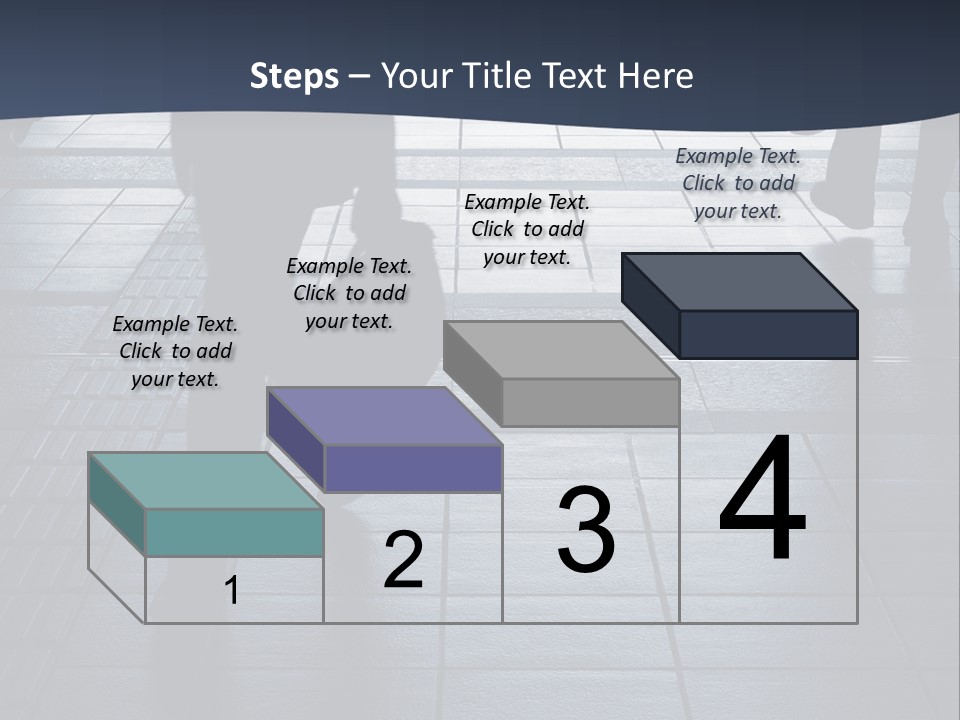 Building Silhouette Construct PowerPoint Template