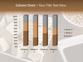 A Bowl Of Tofu Next To A Bowl Of Soy Beans PowerPoint Template