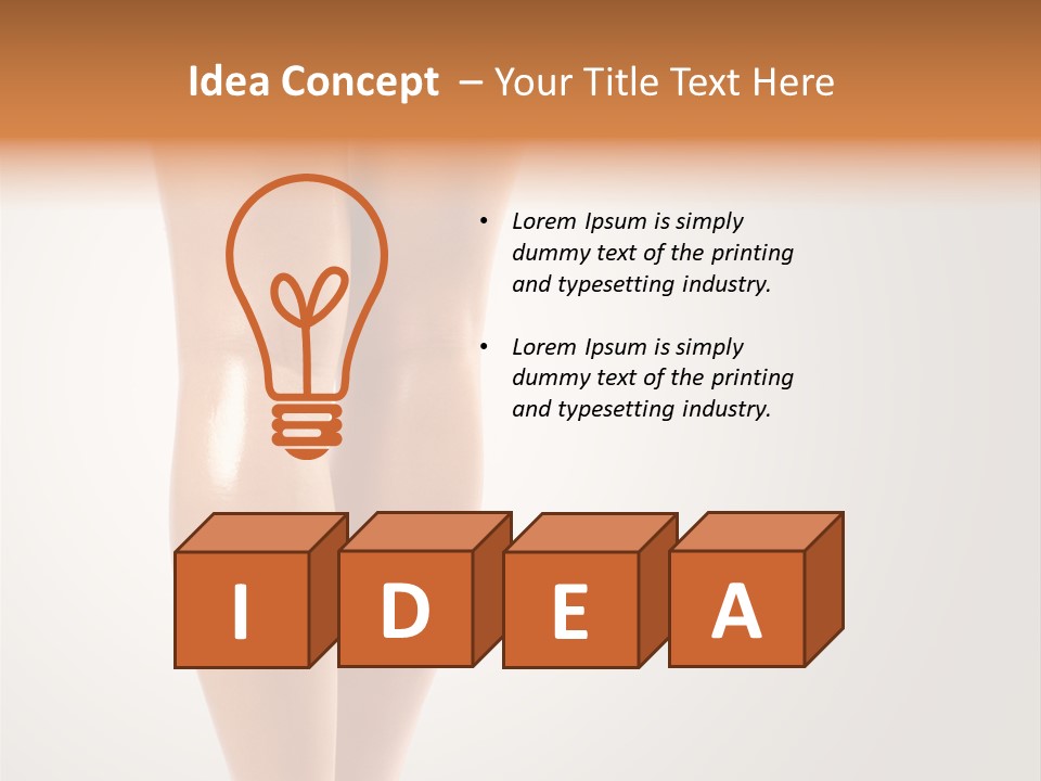 Young Diet Sport PowerPoint Template