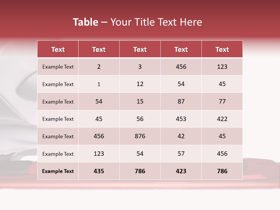 Background Active Detail PowerPoint Template