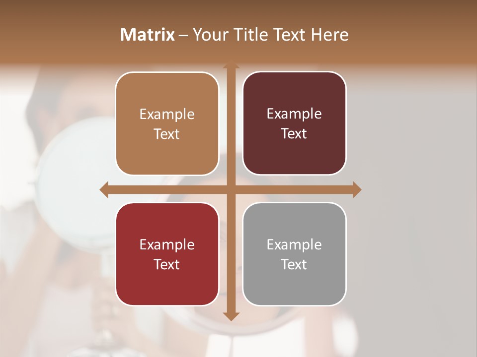 House Floral Cat PowerPoint Template