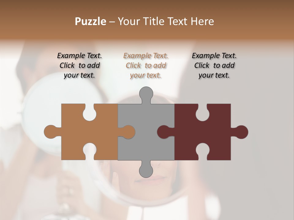 House Floral Cat PowerPoint Template