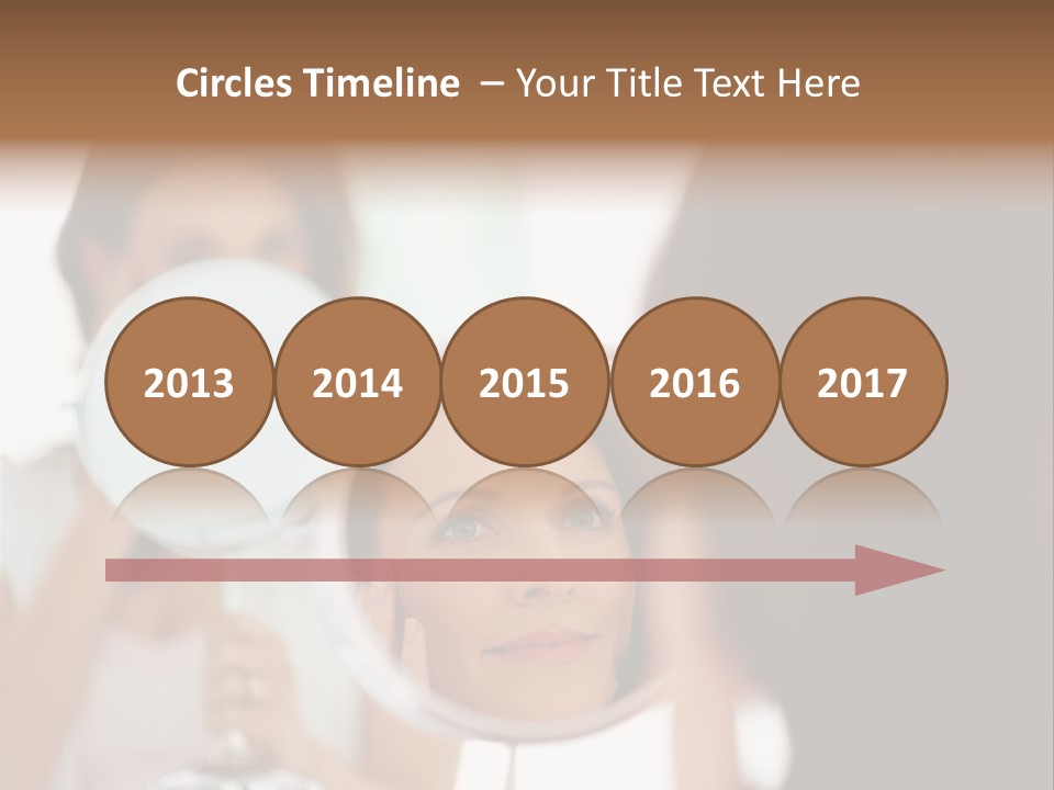 House Floral Cat PowerPoint Template