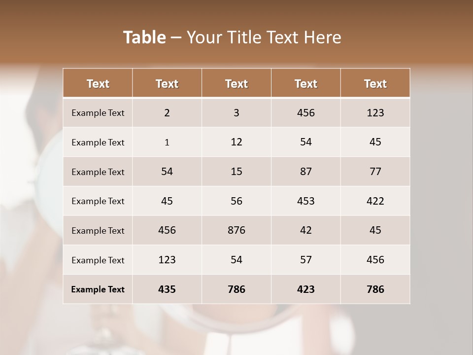 House Floral Cat PowerPoint Template