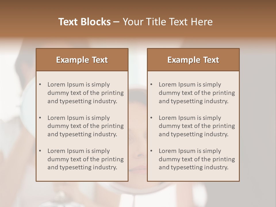 House Floral Cat PowerPoint Template