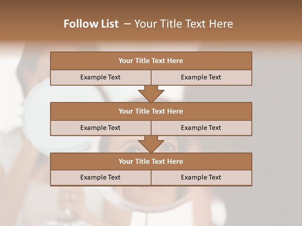 House Floral Cat PowerPoint Template