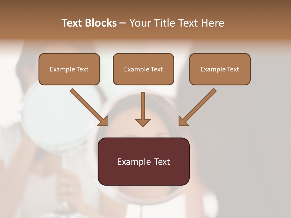 House Floral Cat PowerPoint Template
