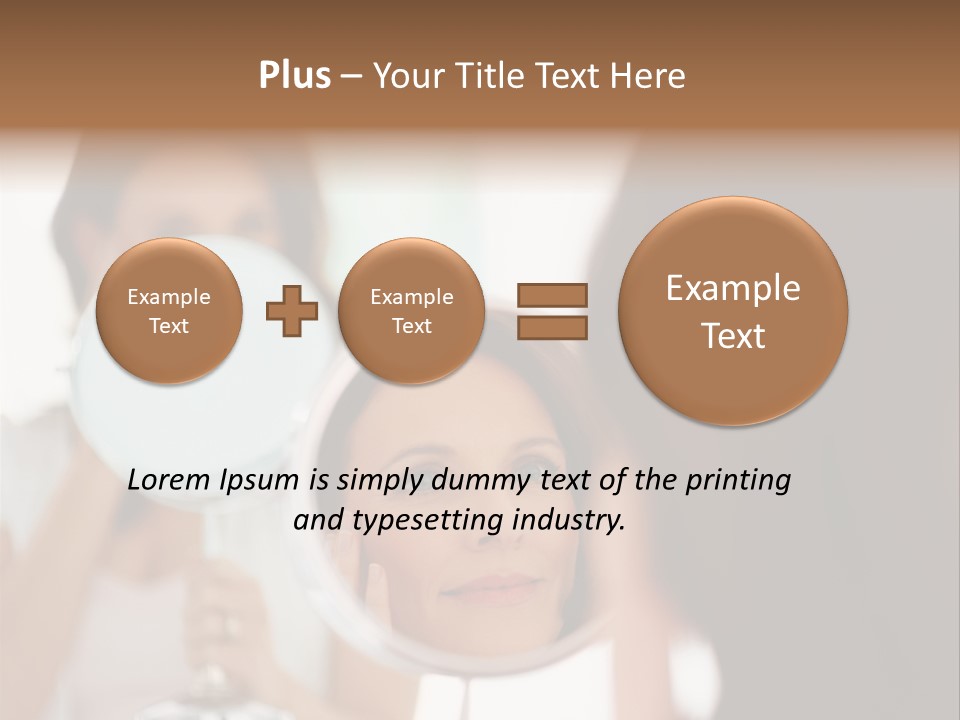 House Floral Cat PowerPoint Template