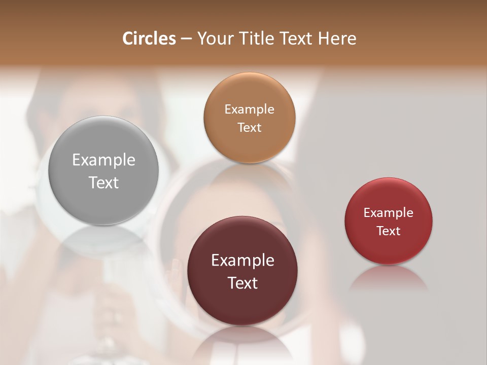 House Floral Cat PowerPoint Template