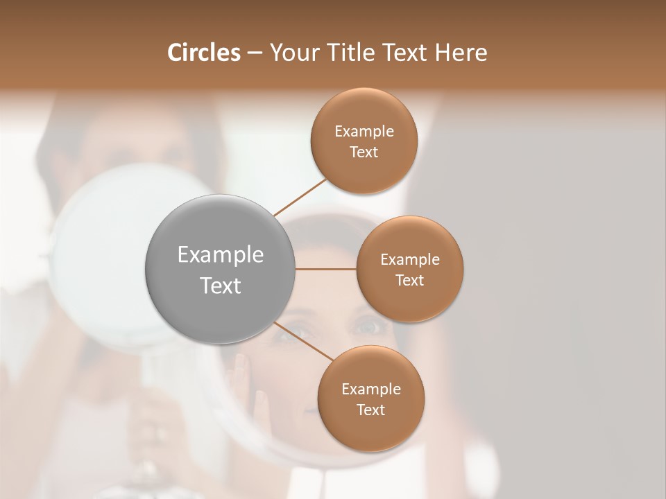 House Floral Cat PowerPoint Template