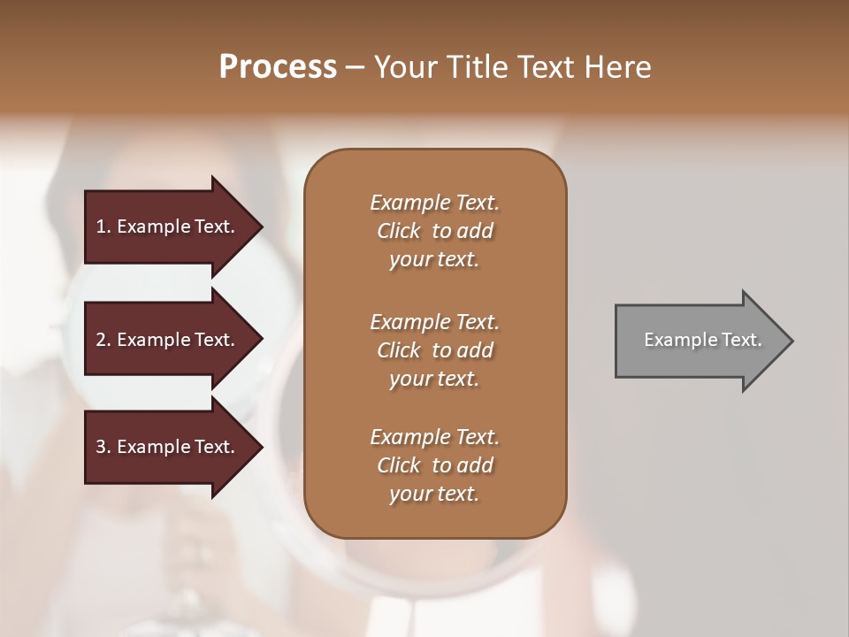 House Floral Cat PowerPoint Template