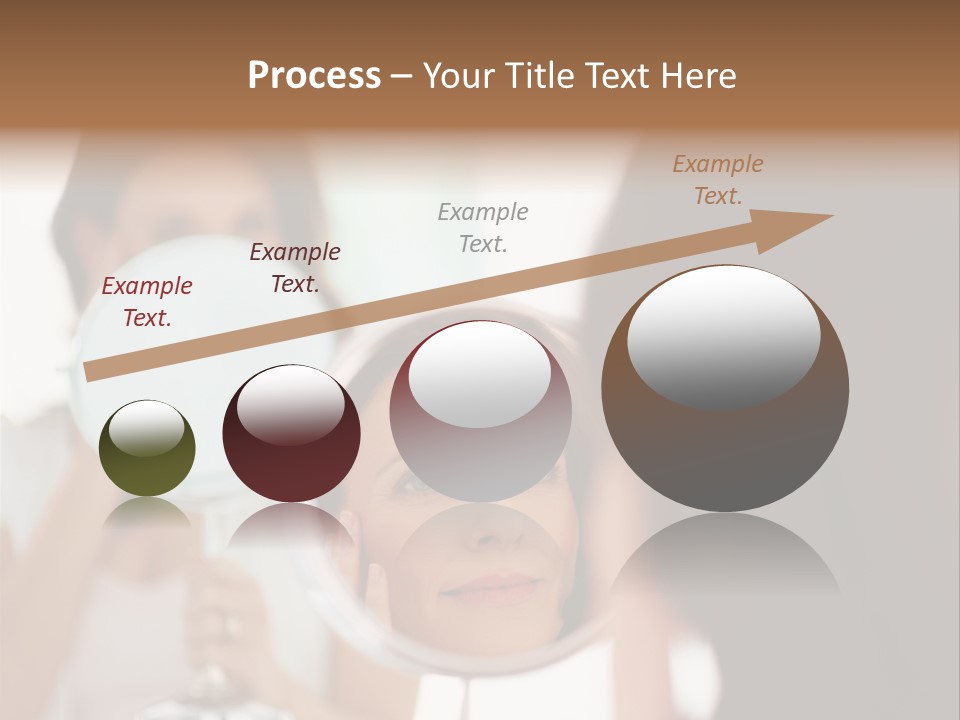 House Floral Cat PowerPoint Template