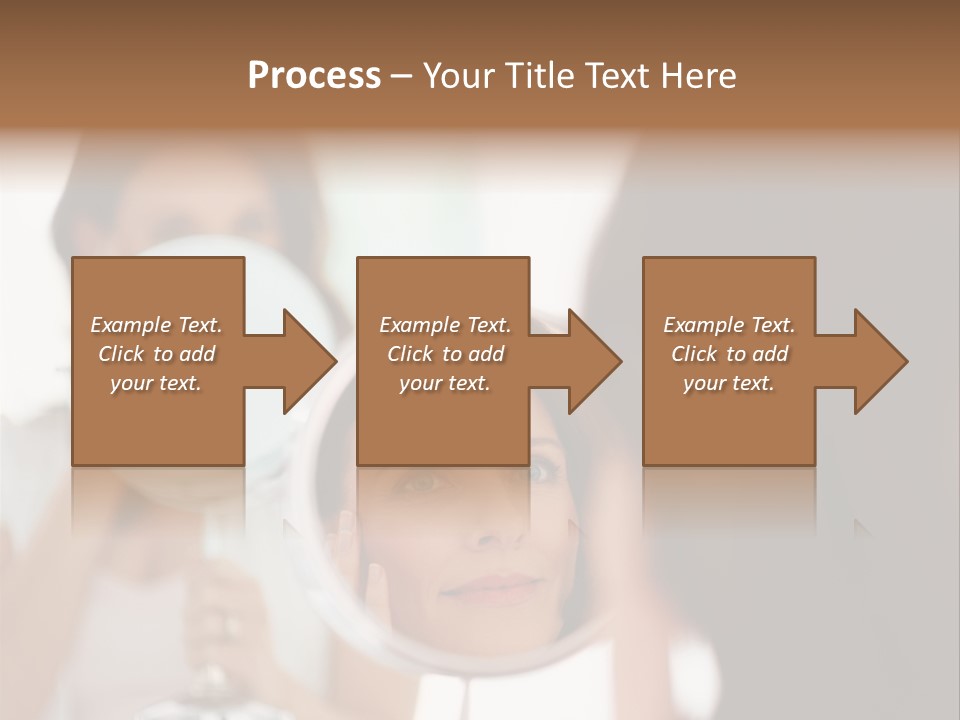 House Floral Cat PowerPoint Template