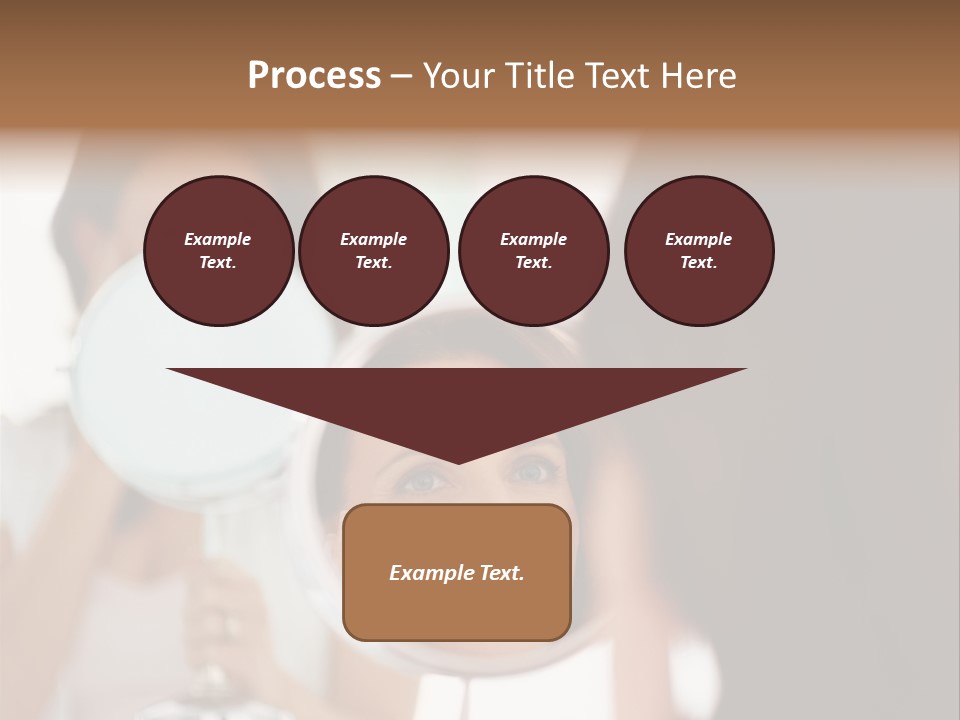 House Floral Cat PowerPoint Template