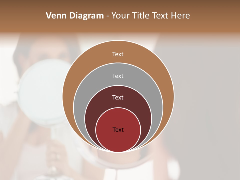 House Floral Cat PowerPoint Template