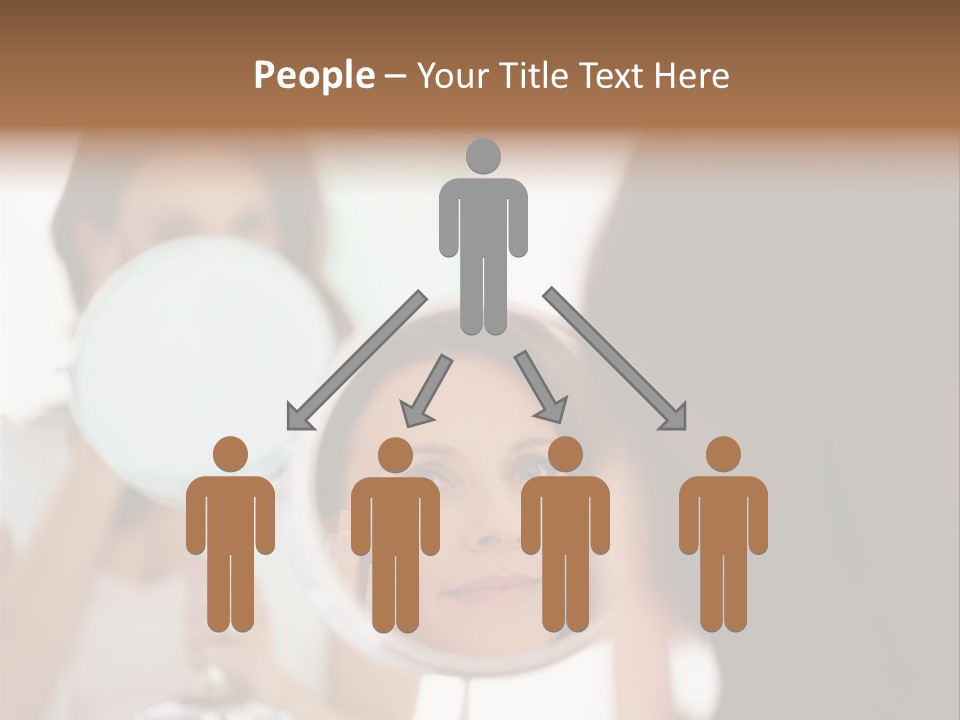 House Floral Cat PowerPoint Template