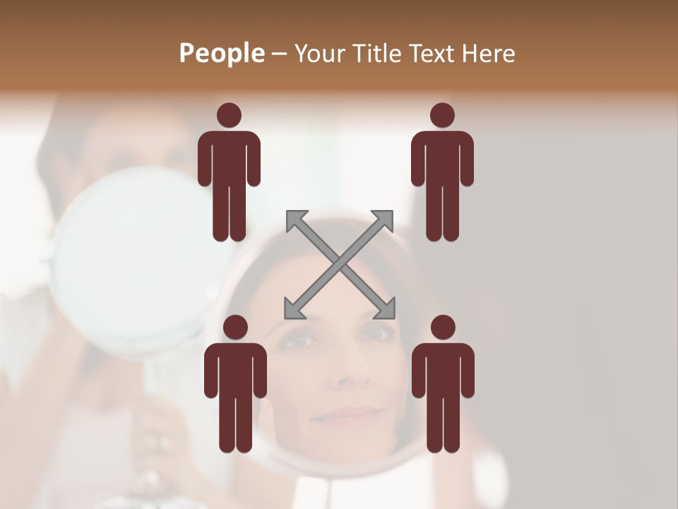 House Floral Cat PowerPoint Template