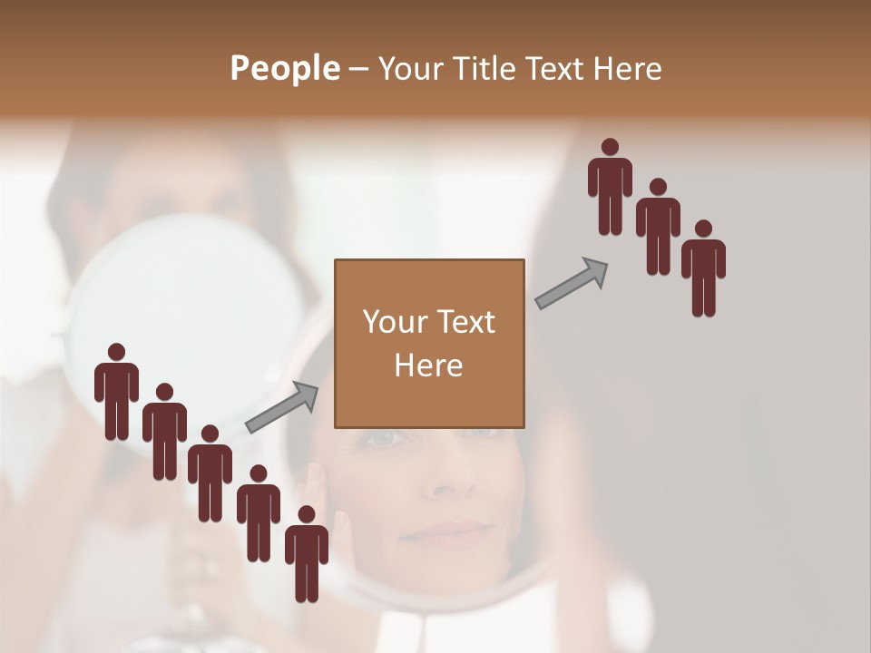 House Floral Cat PowerPoint Template