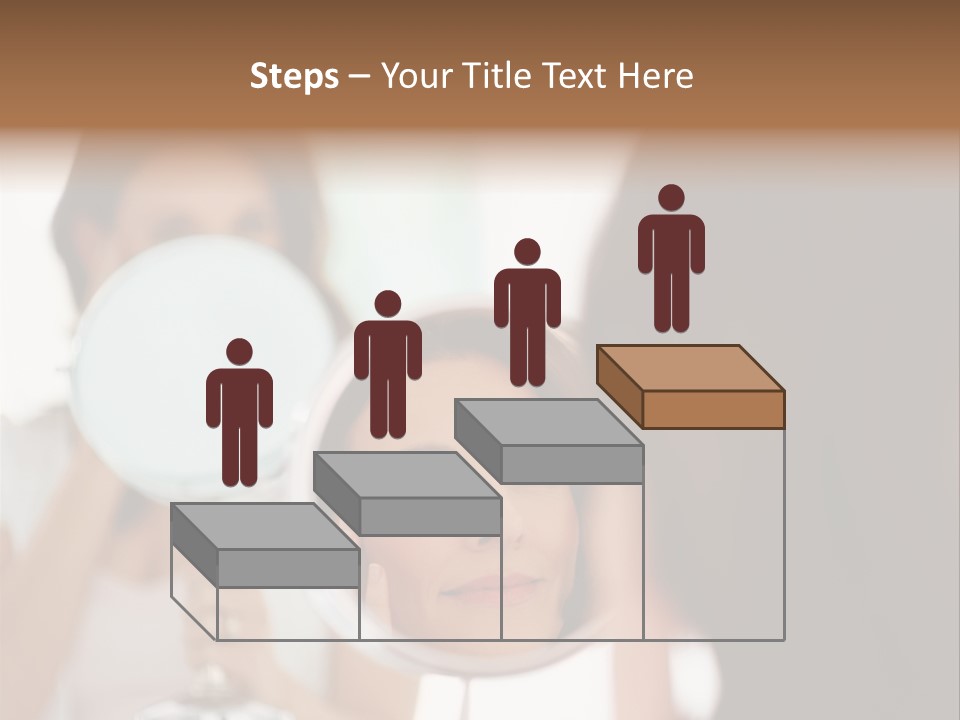 House Floral Cat PowerPoint Template