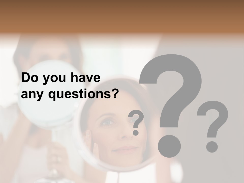 House Floral Cat PowerPoint Template