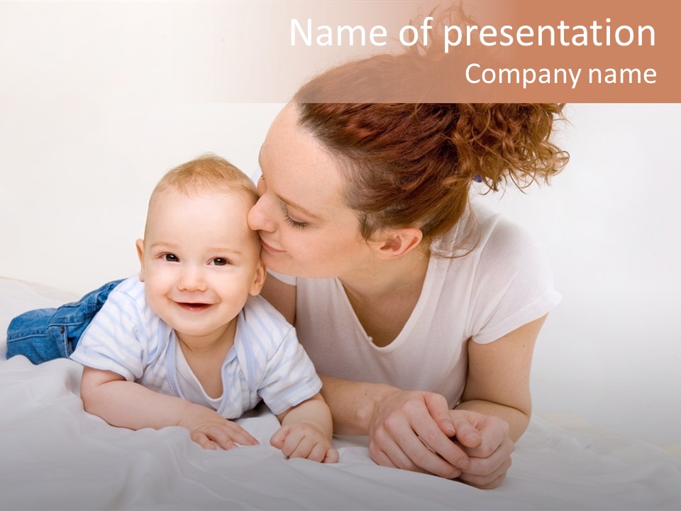 Happiness Human Adorable PowerPoint Template