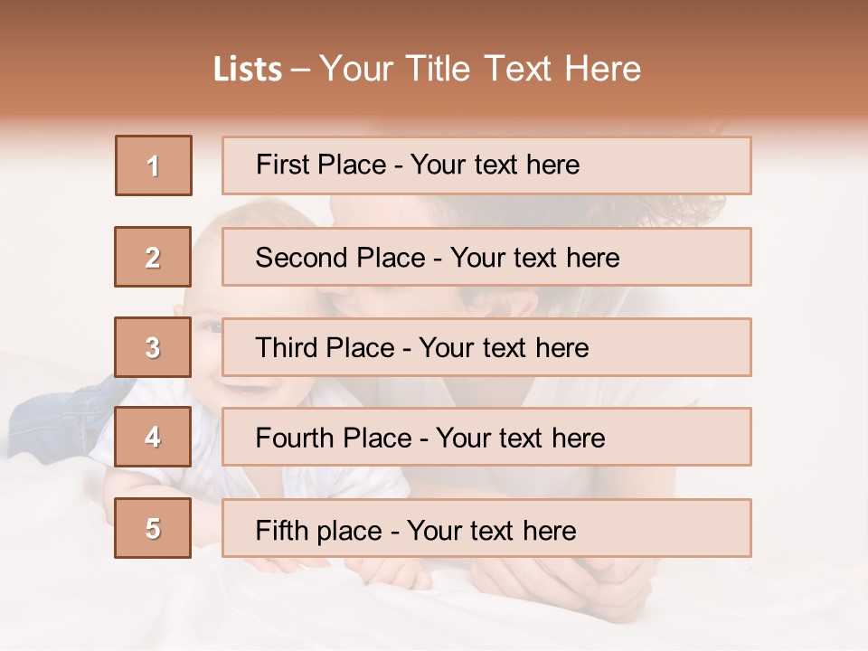 Happiness Human Adorable PowerPoint Template