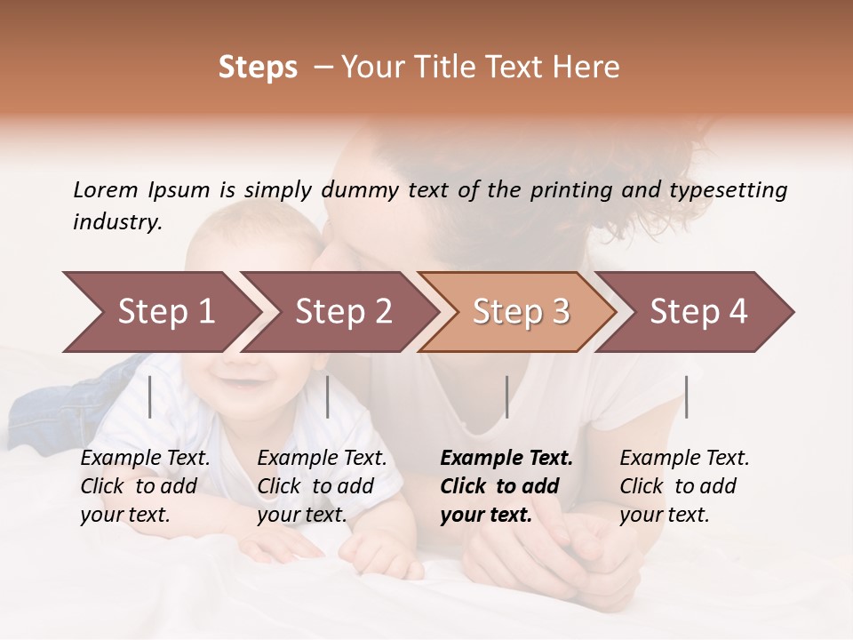 Happiness Human Adorable PowerPoint Template
